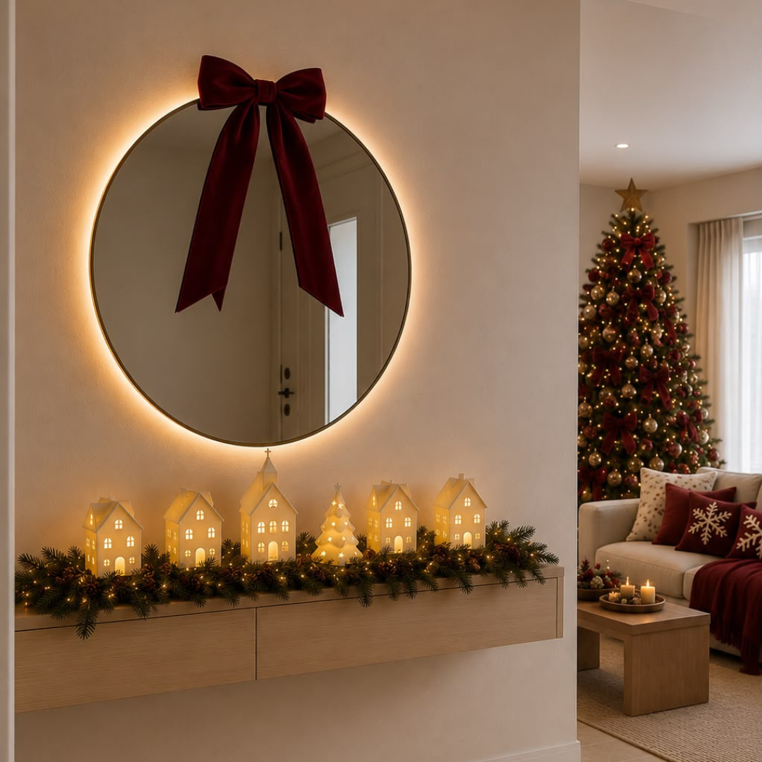 🏡 VILLA NAVIDEÑA DECORATIVA CON LUZ LED – EDICIÓN DE LANZAMIENTO🎄✨