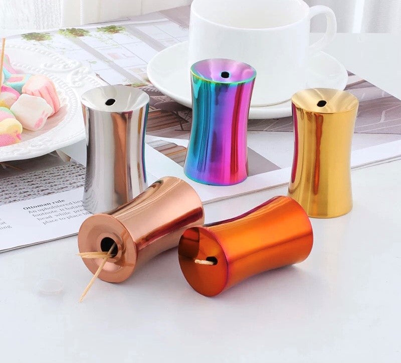 DISPENSADOR DE PALILLOS EN ACERO INOXIDABLE