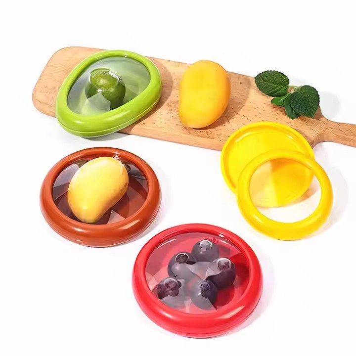 SET X 4 RECIPIENTES PARA ALMACENAR FRUTAS Y VERDURAS