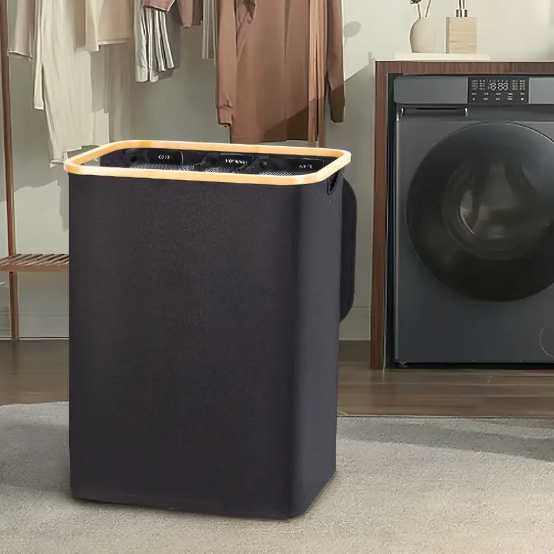MODERNA CESTA DE LAVANDERÍA CON TAPA