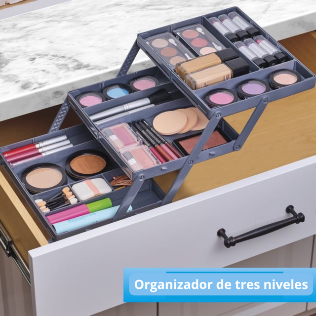 ORGANIZADOR EXPANDIBLE DE TRES NIVELES
