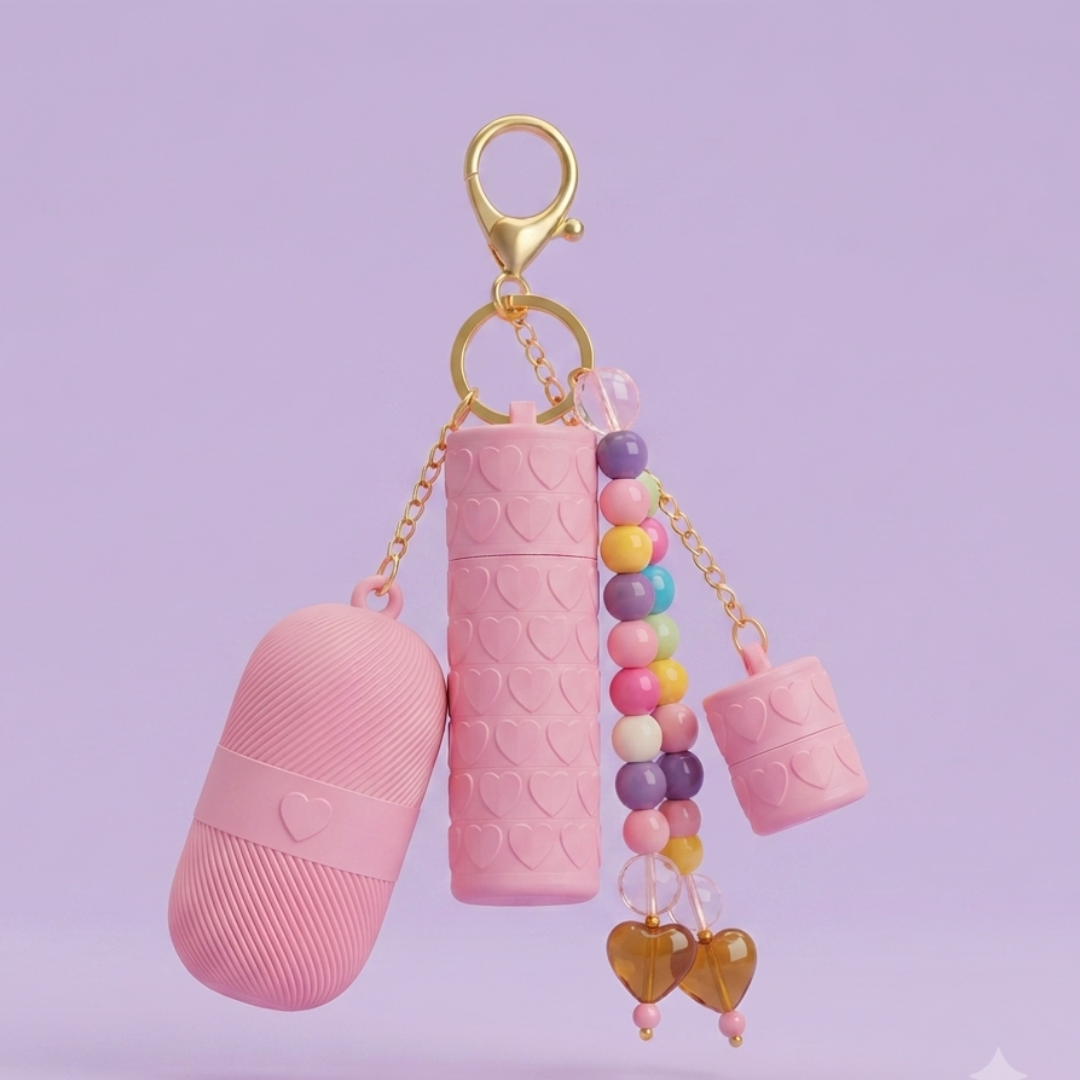 LLAVERO 3 EN 1 VERSÁTIL COQUETTE 💗