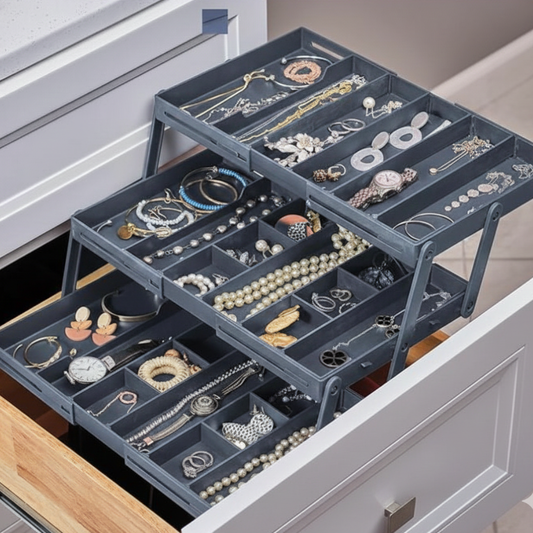 ORGANIZADOR EXPANDIBLE DE TRES NIVELES