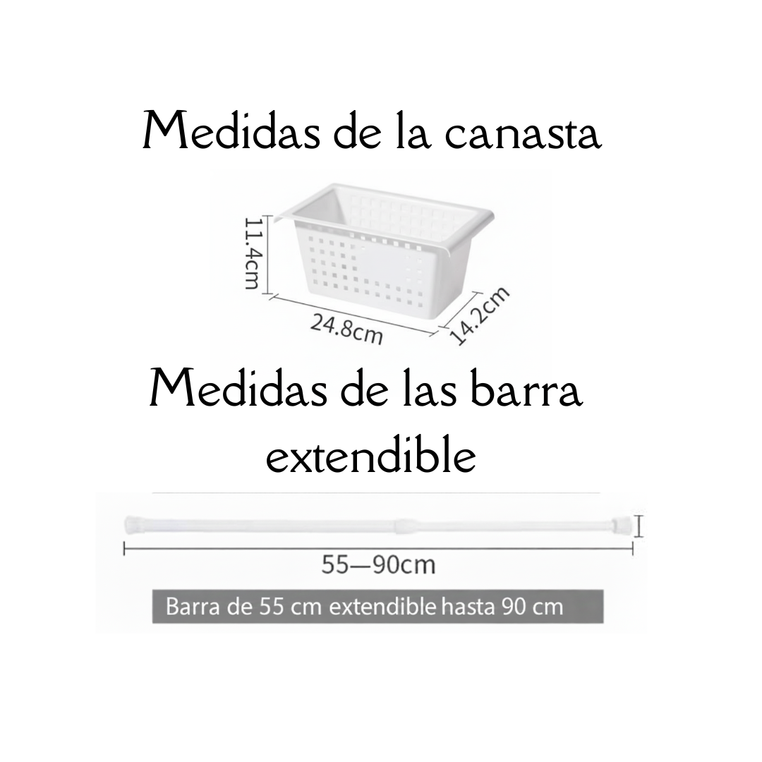 ORGANIZADOR MULTI-NIVEL AJUSTABLE: MAXIMIZA EL ESPACIO BAJO TU LAVAPLATOS